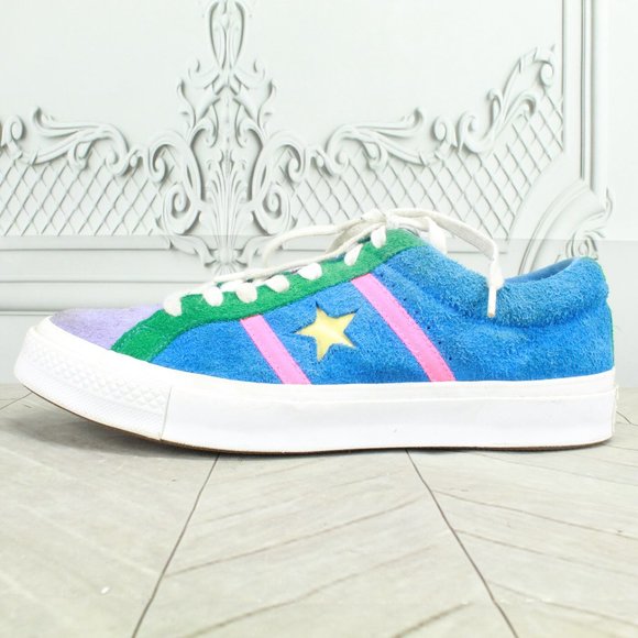 Converse Shoes - Converse One Star Academy Low top Multi Color Suede Lace up Sneakers M 10 L 12